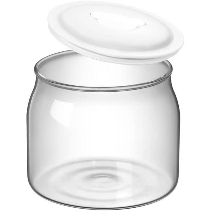 image:imageBear Yogurt Maker Greek Yogurt Maker Machine with Strainer and Timer Control Stainless Steel Inner Pot Automatic Digital with 2 Glass Jars 1 Quart for Home Organic Yogurt Cheese Fruit Wine338 Ounces