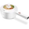 image:imageBear Hot Pot Electric 2L Multifunctional Portable Cooking Pot 1000W Rapid Noodles Electric NonStick Frying Pans for Steak Egg Ramen Oatmeal With Dual Power Adjustment21 Quarts